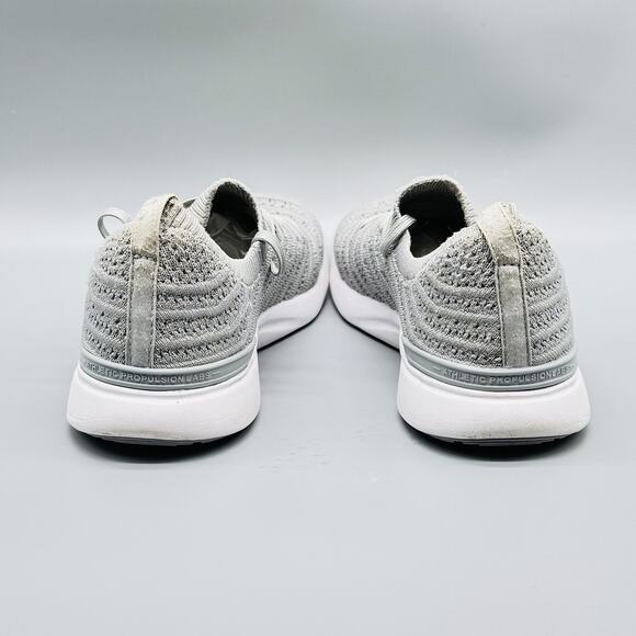APL Shoes Womens 8.5 Gray Knit TechLoom Wave Athletic Lightweight Running - Picture 6 of 10